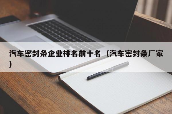 汽车密封条企业排名前十名（汽车密封条厂家）