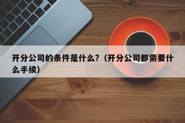 开分公司的条件是什么?（开分公司都需要什么手续）